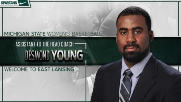 Michigan State head women’s basketball adds Desmond Young (PHOTO:  MSU SID)